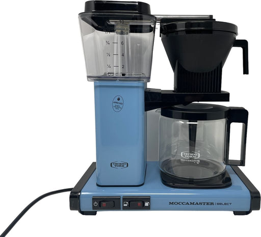 Moccamaster KBG Select coffee machine blue. 4-10 cups