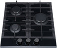 MPM 45-GMH-16 black integrated 45 cm gas cooking point DE 3 zone (N)