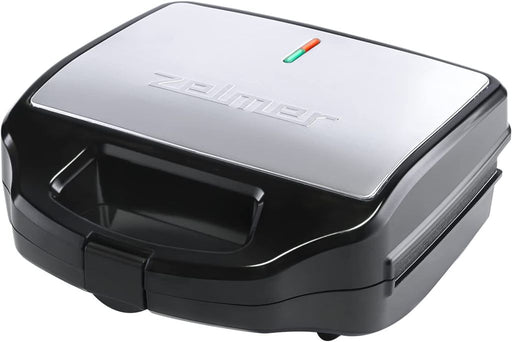 Zelmer ZSM7900 multifunction device. 3-in-1-toaster. 900 W. 3 sets replaceable panel sandwich grill waffle. BPA-free. Inoxschwarz. Schwarzinox