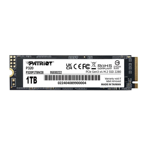 Patriot SSD Viper P320 M2 PCI-EX4 NVME 1TB 3GBS