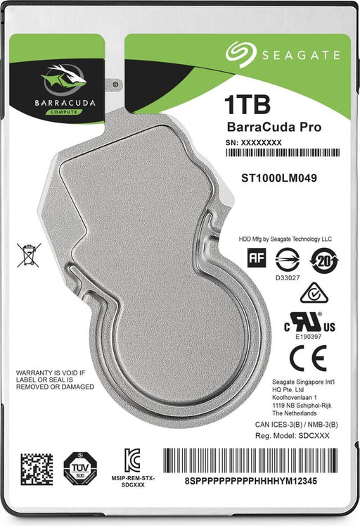 Seagate Barracuda 1TB HDD SATA 6.4cm