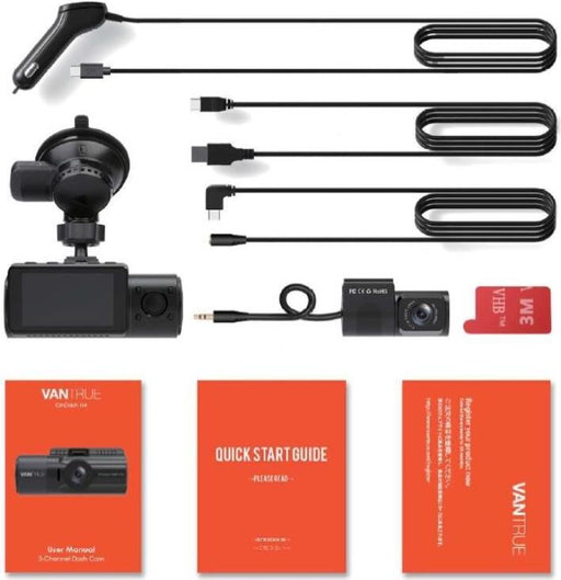 Vantrue N4 camera Dedede Dashboard 4K Ultra HD WIFI USB