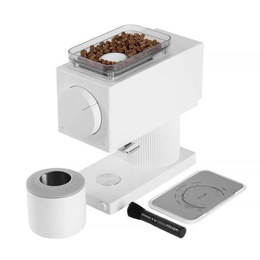 Fellow X electric coffee grinder. 150 W. 80 gram. Plastic