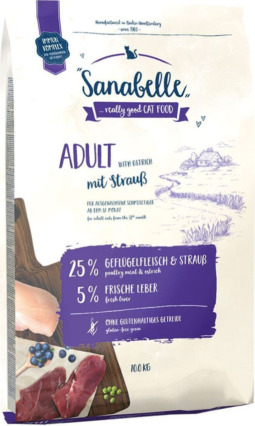 Sanabelle Adult Strauß - 10 KG