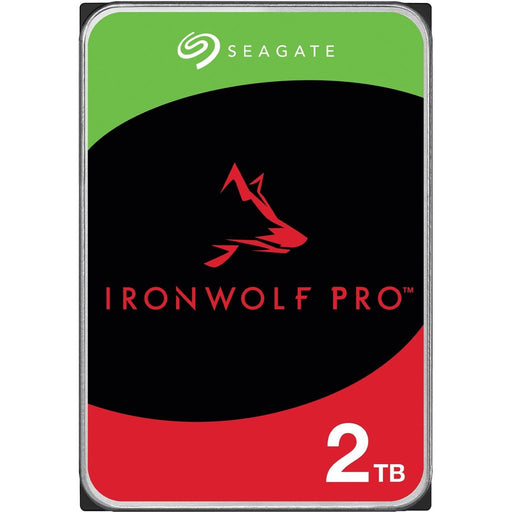 Seagate Ironwolf Pro Enterprise NAS HDD 2TB 7200RPM 6GBS 256MB Cache 8.9cm 35 24x7 for NAS \\u0026 RAID RACKMOUNT SYSTEMS BLK (ST2000NT001)