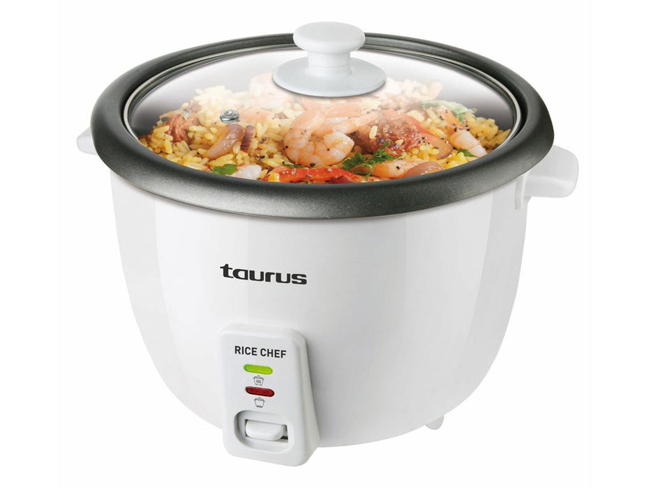 Taurus Rice boss rice cooker 1.8 L 700 W gray. White