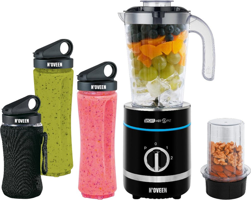 Noveen    Mixer SB 2000 XLine Sport Mix \\u0026 Fit Schwarz (Noveensb2000Black)