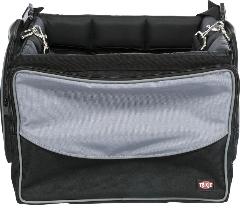 Trixie pet front box for bicycles 41x26x26 cm black and gray