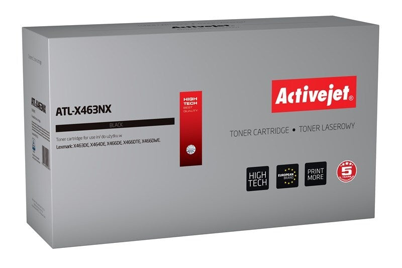 Activejet ATL-X463NX toner (replacement for Lexmark x463x21g supreme 15000 pages black)