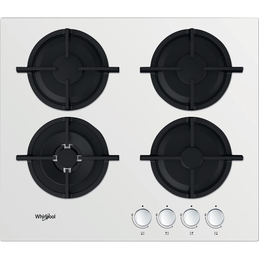 Whirlpool ACT 625WH hob white integrated gas 4 zone (n)