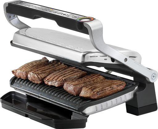 Tefal Optigrill XL GC724D contact grill stainless steel brushwarrz 2000 watts