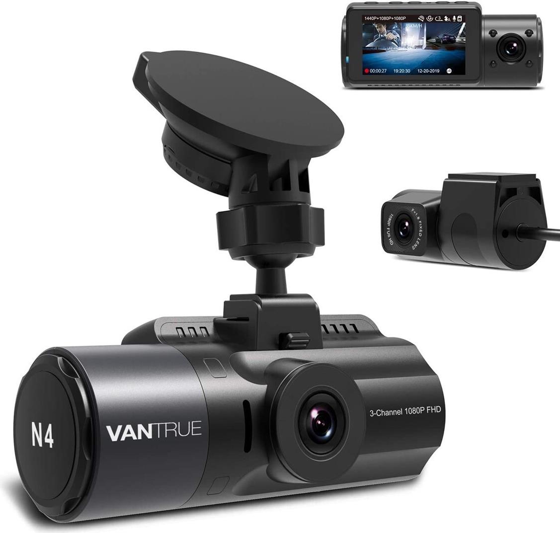 Vantrue N4 camera Dedede Dashboard 4K Ultra HD WIFI USB