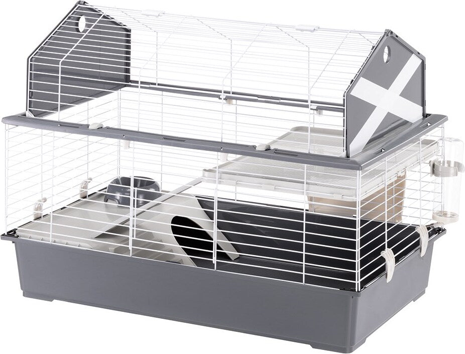 Ferplast rabbit cage barn 120 blue 119x58x77 cm