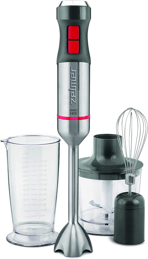 Zelmer ZHB4652 Vario 0.5 L hand blender DE 1400 W gray. Silver