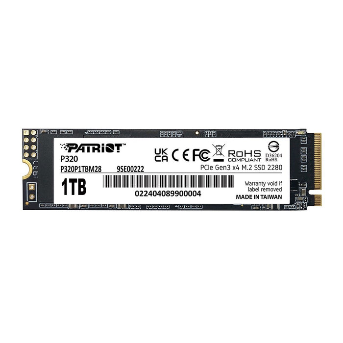 Patriot SSD Viper P320 M2 PCI-EX4 NVME 1TB 3GBS