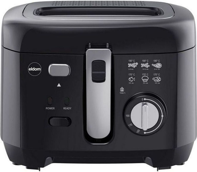 Eldom FR18C 25L 1800W hot air fryer black 25 liters    EU plug black 25 liters