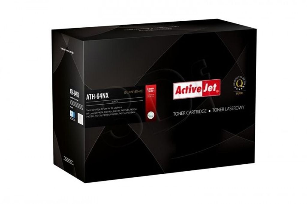 Activejet HP 64x CC364X compatible ink cartridge      One size