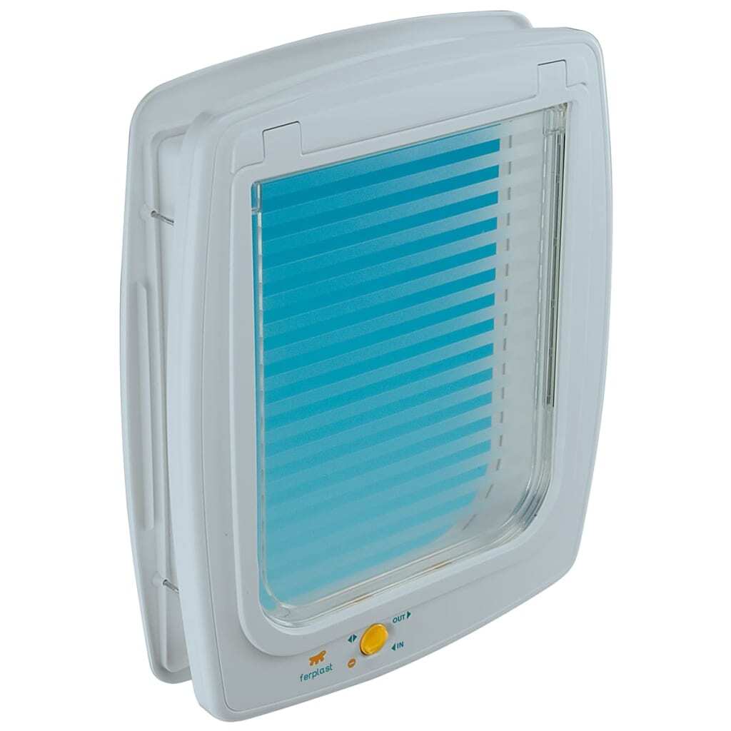 Ferplast 4-ways manual pet flap 15t white 72108011