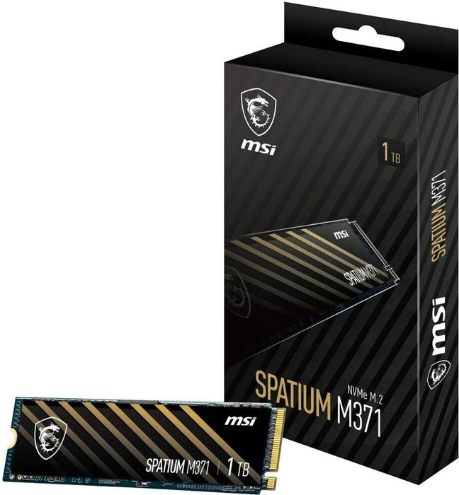 MSI Spatium M371 1TB NVME M2 Gen3x4 SSD