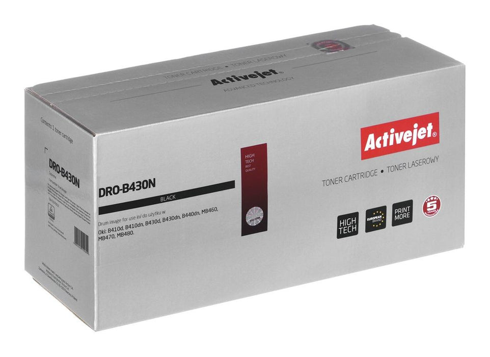 Activejet Dro-B430N drum (replacement OKI 43979002 SUPREME 25000 pages. Black)