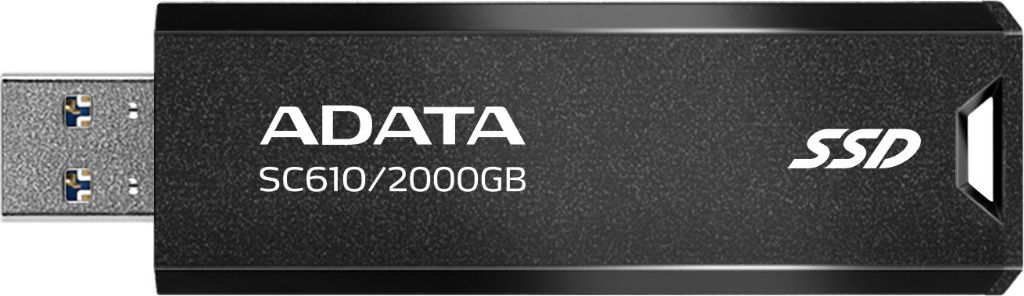 Adata SC610 USB stick 2 TB USB type A 32 gen 2 (31 gene 2) black (SC610-2000G CBKRD)