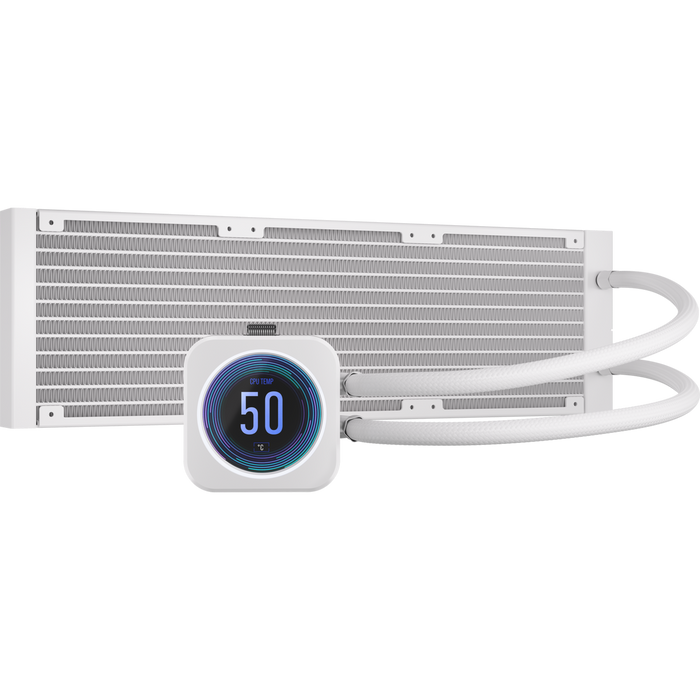 Corsair CW-9060077-WW computer cooling system processor all-in-one liquid cooler 12 cm white 1 piece (E)