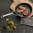 Demeyere Alu Pro 5-Ply 13628 frying pan. 28 cm max diameter. Aluminum. Induction stove-safe. Noniaty coating