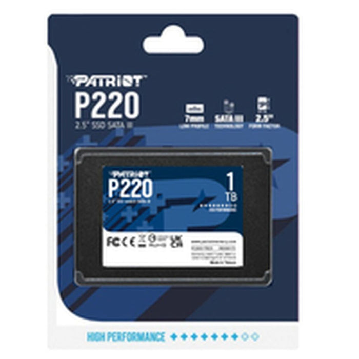 Patriot P220 1TB SSD    Intern    2.5    SATA 6GBS