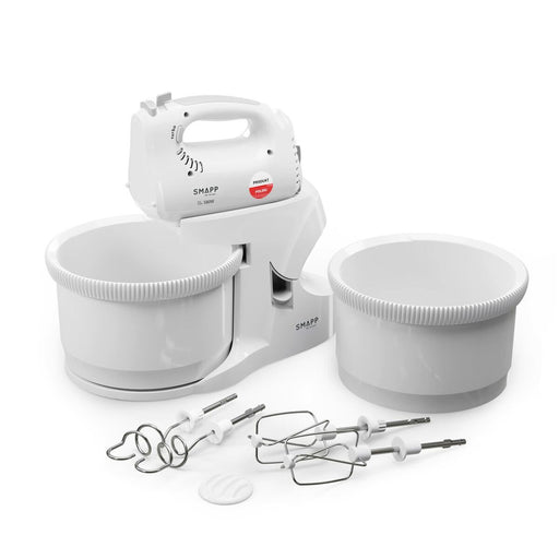 SMAPP 2-bowl hand blender white