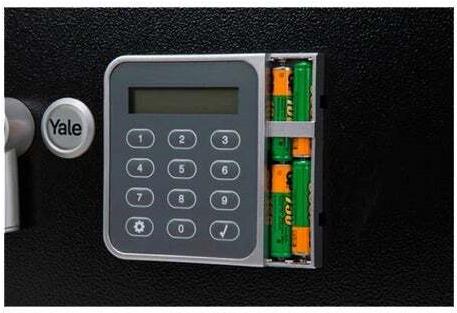 Yale YSG250DB2 SAFE free safe 16 L steel black (YSG250DB2)