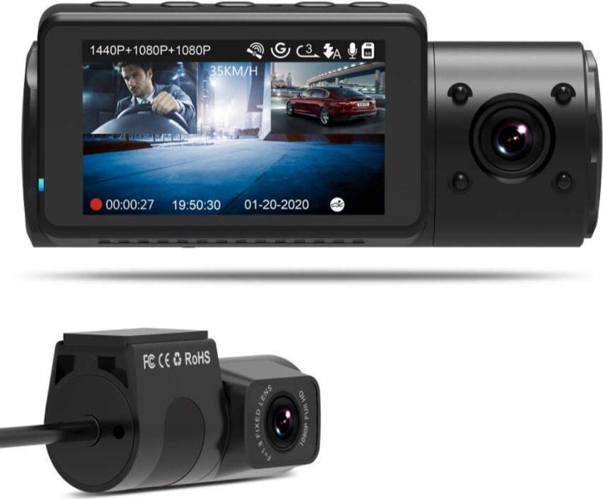 Vantrue N4 camera Dedede Dashboard 4K Ultra HD WIFI USB