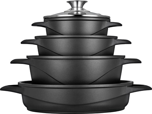 SMILE MGK-17 Soup pot black aluminum