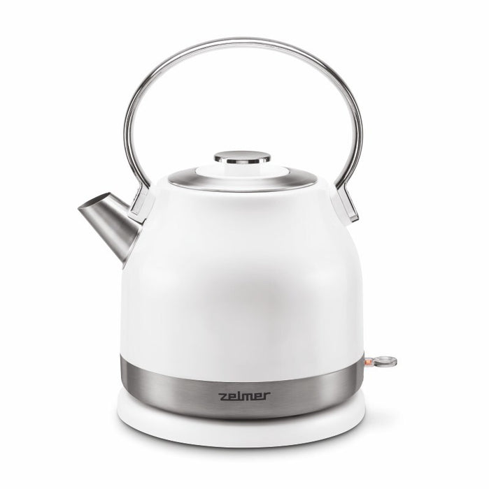 Zelmer ZCK7940 kettle 1.5 L 2200 W stainless steel. White