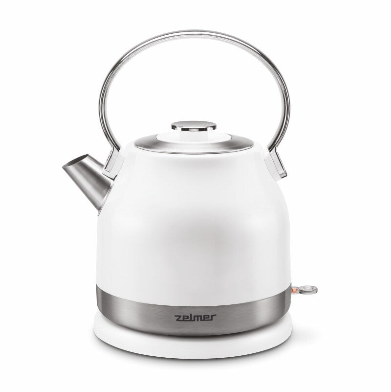 Zelmer ZCK7940 kettle 1.5 L 2200 W stainless steel. White