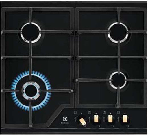 Electrolux EGS6436RK black installed gas 4 zone (n)