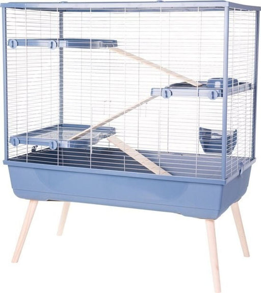 Zolux neolife 100 XL cage for rabbits blue