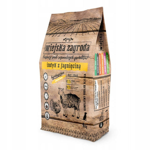 Wiejska Zagroda 693. Adult. Each breed. Lamb. Türkiye. 9 kg. Gluten-free