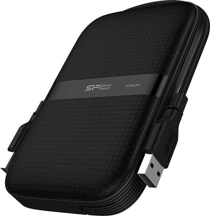 Silicon Power External HDD Armor A60 4TB 6.35cm USB 32 Shockproof MIL-STD 810G 5166 PROCEDURE IV Water resistant (SP040TBPHA60S3A)