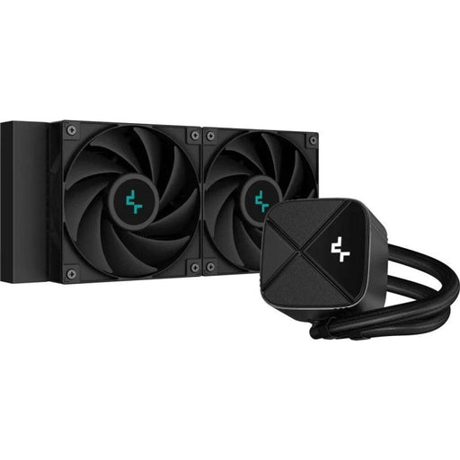 Deepcool LS520S Dark 240mm All Black Water Cooler 2x 120mm PWM High Performance - AMD SoC