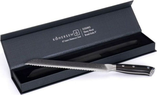 Koersen Elegance ebony bread knife 22.9 cm