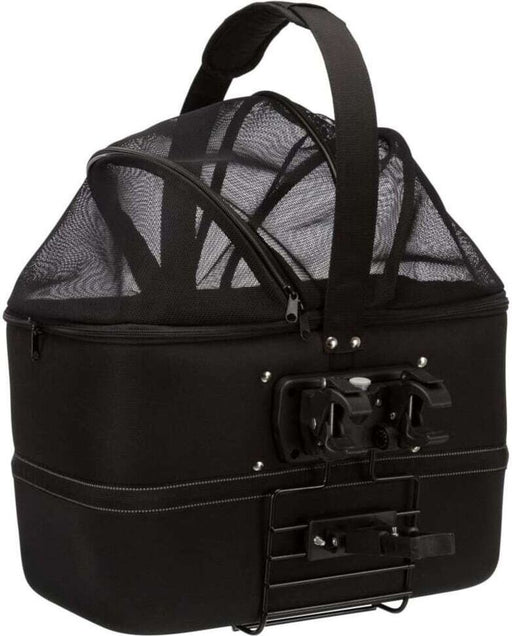 Trixie bicycle basket front for pets 41x47x29 cm black
