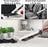 Proficare hand vacuum cleaner battery bagless. Wireless vacuum cleaner 4 attachments. Small vacuum cleaner Perfect as accessories for car motorhome and kitchen - PC-AKS 3102