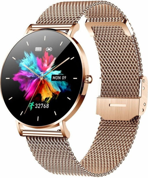 Smartwatch women's watch Manta Alexa Gold     Rosa bracelet