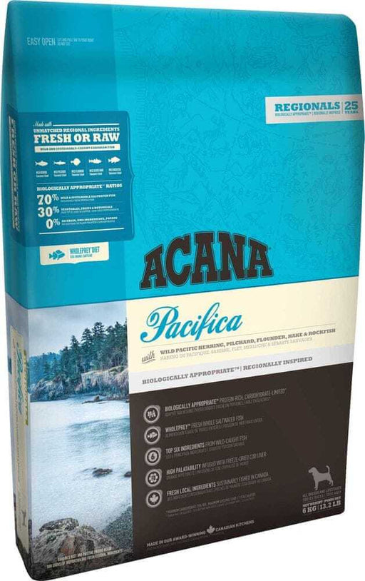 ACANA 84102301. Universal. Each breed. Hering. Mackerel. 6 kg