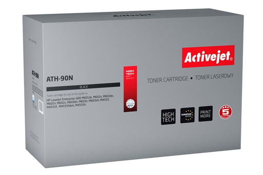 Activejet ATH-90N toner (replacement for HP 90A CE390A supreme 10000 pages black)