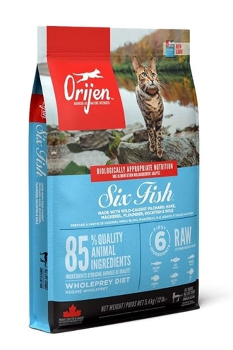 Orijen Whole Prey 6 fish cat
