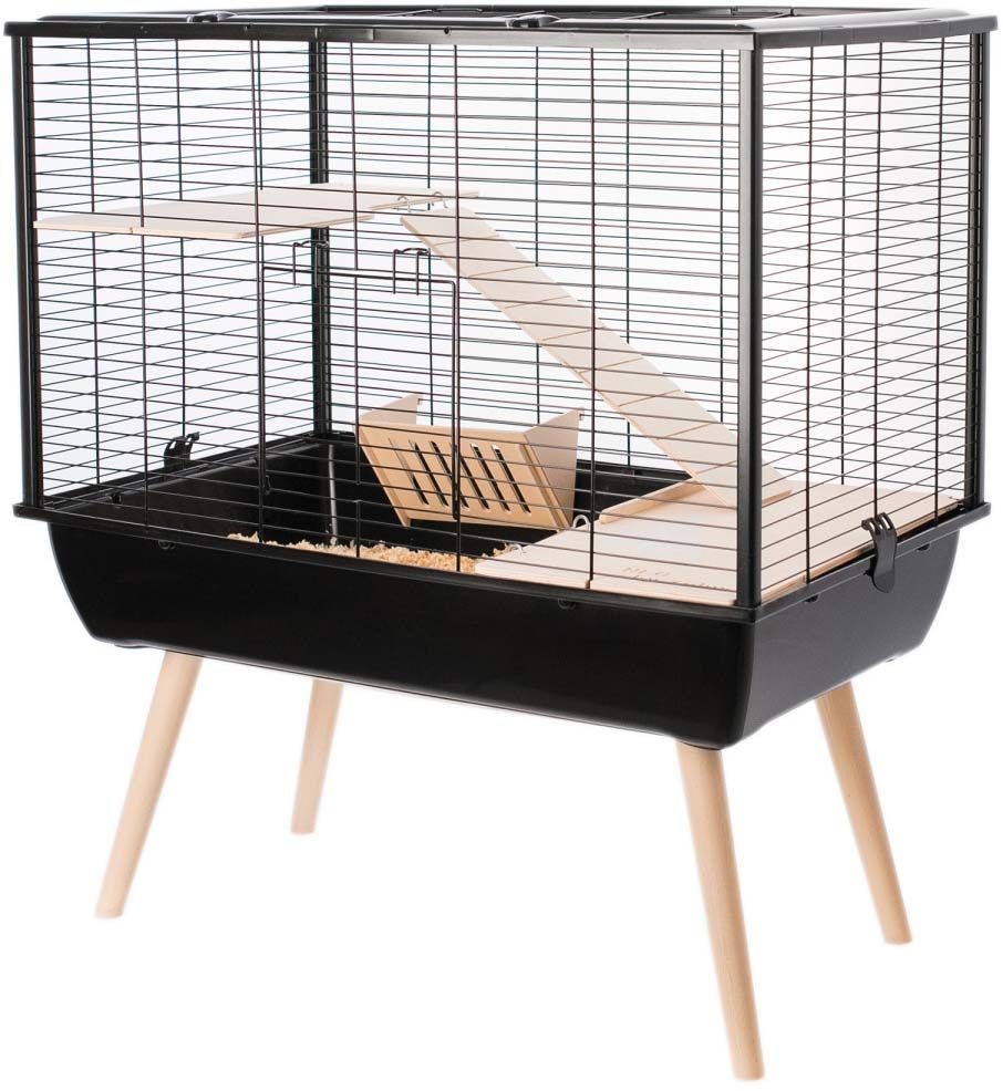 Zolux NEO MUKI H58 rodent cage black    black one size