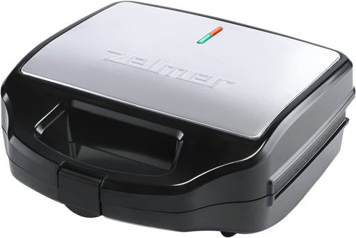 Zelmer ZSM7900 multifunction device. 3-in-1-toaster. 900 W. 3 sets replaceable panel sandwich grill waffle. BPA-free. Inoxschwarz. Schwarzinox