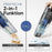 Proficare 2in1 hand vacuum cleaner for wet and drying eyes - battery 14.8 V - for absorbed of liquids dust and much more- car vacuum cleaner PC-AKS 3034