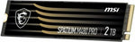MSI Spatium M480 Pro PCIe 40 NVME 2TB internes Solid State Drive PCI Express 40 3D NAND (S78-440Q600-P83)